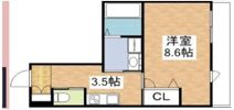 グランシャルム円山の間取り画像