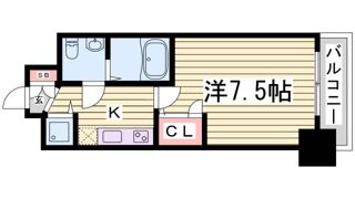 SERENiTE三宮の間取り画像