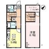ミナミ大路ハイツ Aの間取り画像