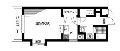 MUスクエア等々力の間取り画像