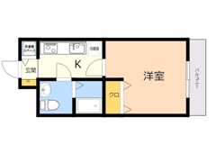 ピュアドームアーティック平尾の間取り画像