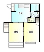 グリーンハウス谷津の間取り画像