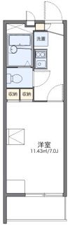 レオパレスエスペランサの間取り画像