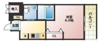 エステムコート新大阪Ⅷレヴォリスの間取り画像