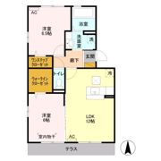 ボナール Aの間取り画像