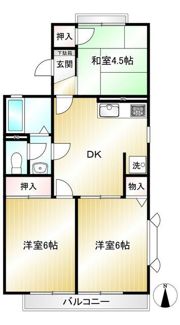 フォレストヒルズⅠの間取り画像