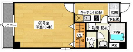東雲パレスの間取り画像