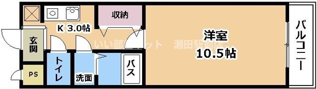 ZENⅢの間取り画像