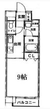エアラウンズ桑田町の間取り画像