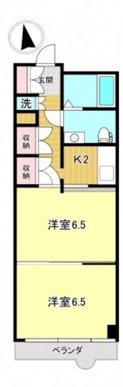 ブリアンローズ上幟町の間取り画像