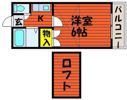ローズコート奥田西町の間取り画像