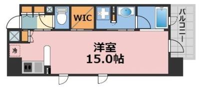 パークアクシス心斎橋の間取り画像