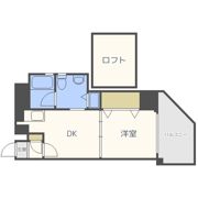 T’s SQUARE天神橋の間取り画像