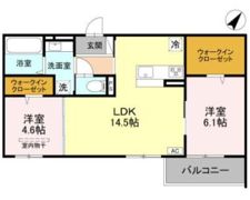 グランマーリエ松野通の間取り画像