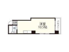 サンシャイン河原町の間取り画像