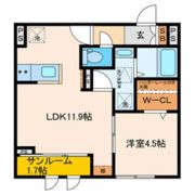 パセオプラシード連坊の間取り画像