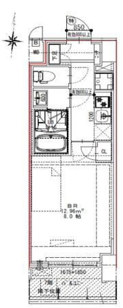 S-RESIDENCE錦糸町パークサイドの間取り画像