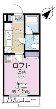 ベルファミールの間取り画像