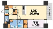 アーバネックス天満橋Southの間取り画像