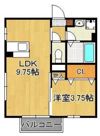 メゾンプランタニエール ドゥの間取り画像
