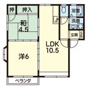 Les Blueの間取り画像