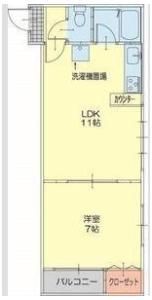 KDハイツⅡの間取り画像