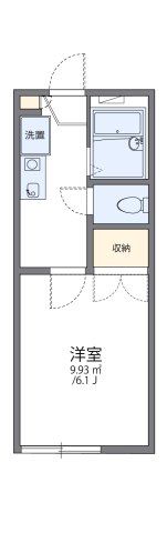 レオパレス東野の間取り画像