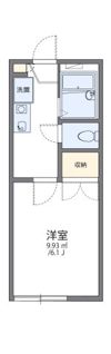 レオパレス東野の間取り画像