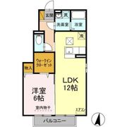 フォレストヒルズの間取り画像
