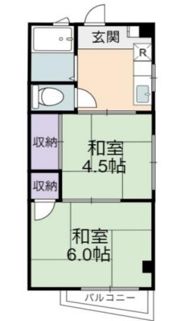 内銀ビルの間取り画像