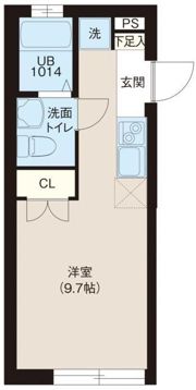 レピュア池袋本町レジデンスWESTの間取り画像