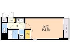 ヒルクレスト大橋駅前ロータリーの間取り画像