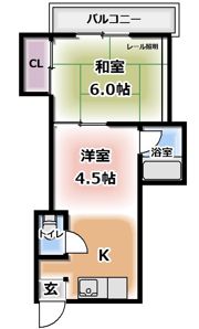 カルム柳町の間取り画像