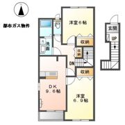 ウィステリアA棟の間取り画像