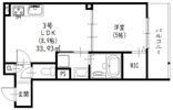 クリエオーレ原町の間取り画像