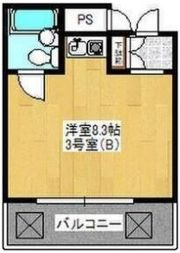 シンコー熊本駅前スカイマンションIの間取り画像