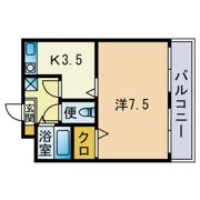 アグレアーブル別府の間取り画像