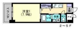 ミモザヒルズ古町の間取り画像