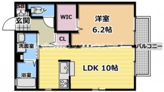 サニーハウスウィステリアの間取り画像