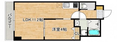 Boardwalk府中の間取り画像
