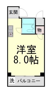 グローバル王子公園の間取り画像