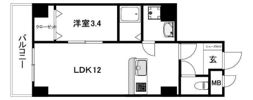 Garland湊町の間取り画像