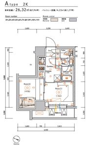SYFORME YOKOHAMA-BANDOBASHIの間取り画像