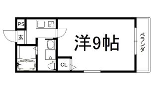 WISHBONE鞍馬口大宮の間取り画像