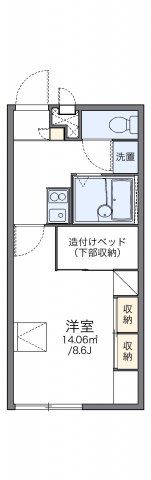 レオパレスKASAGIの間取り画像