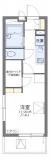 レオパレスエスポワール六郷の間取り画像