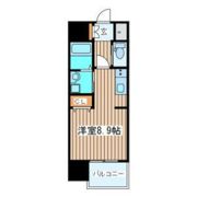 シティタワー二十人町の間取り画像