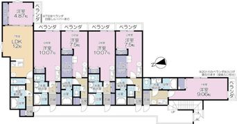 エスパーダ川口芝の間取り画像