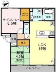 パストラル・エント岡町の間取り画像