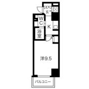 エスライズ北堀江の間取り画像